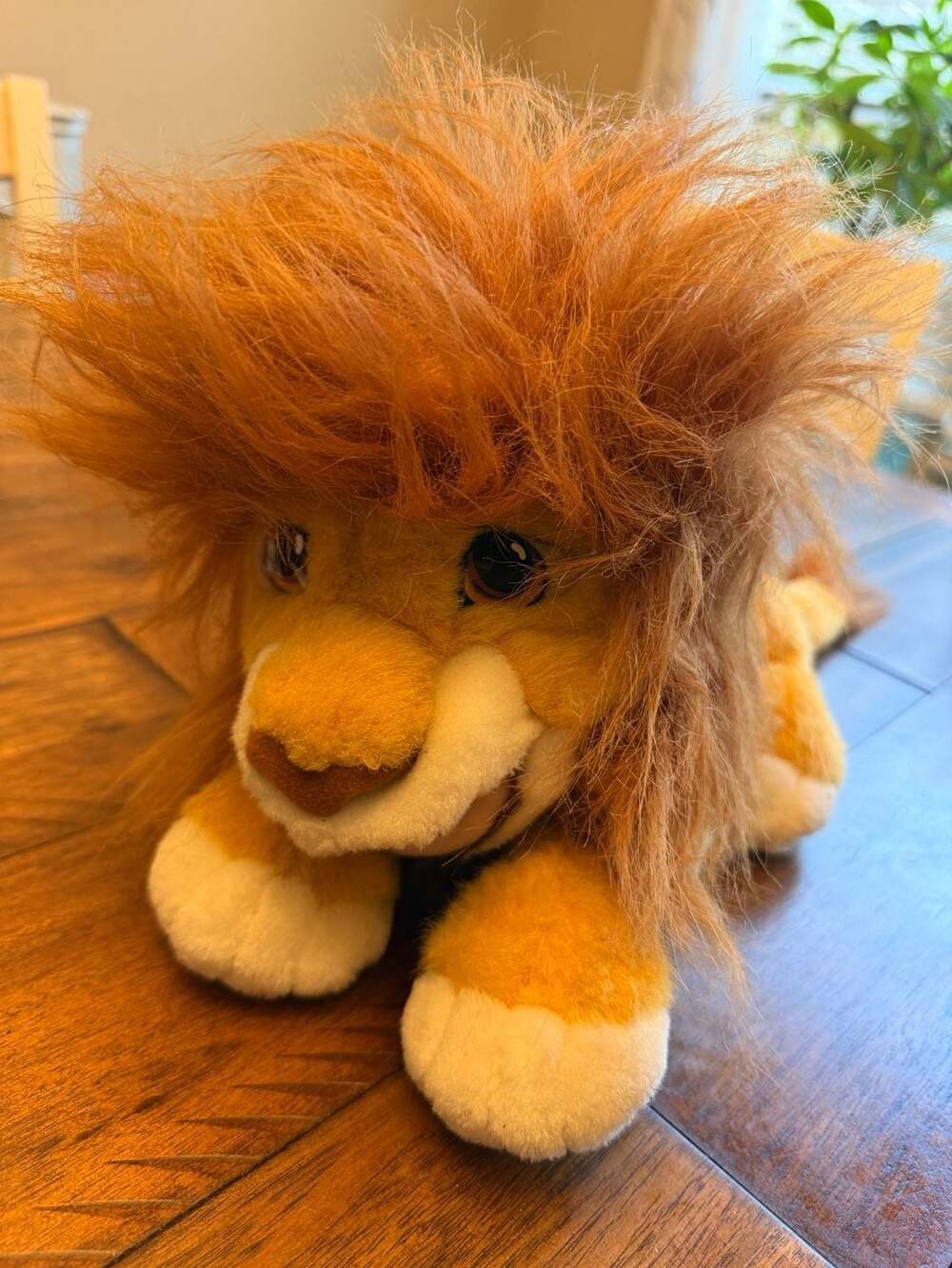 Collectible Disney Mattel Authentic Lion SIMBA Plush 1993